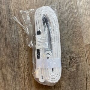Elite Sports BJJ White Belt Martial Arts Jiu Jitsu Rank Belt Size C0 New - Child